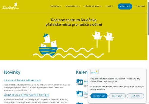 Zobrazit webové stránky Rodinné centrum Studánka