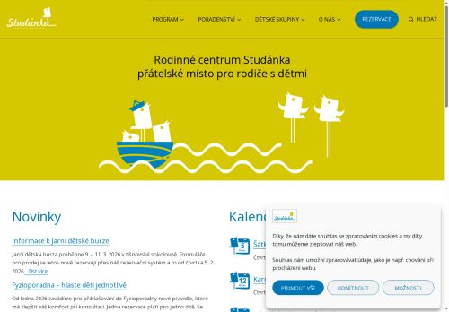 Zobrazit webové stránky Rodinné centrum Studánka