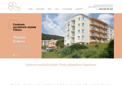 Zobrazit webové stránky Centrum sociálních služeb Tišnov