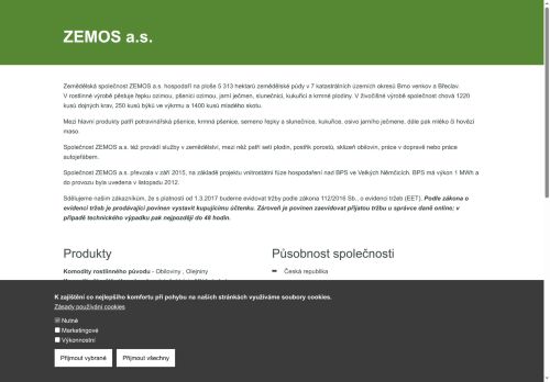 ZEMOS a.s. nabízí práci na pozici STRÁŽNÝ - NOČNÍ HLÍDAČ v obci Uherčice