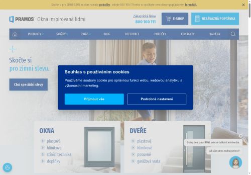 Zobrazit webové stránky PRAMOS, a.s