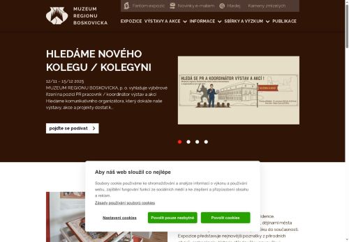 Zobrazit webové stránky Muzeum regionu Boskovicka
