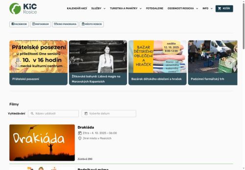 Zobrazit webové stránky Kulturní informační centrum Rosice