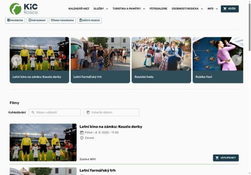 Zobrazit webové stránky Kulturní informační centrum Rosice