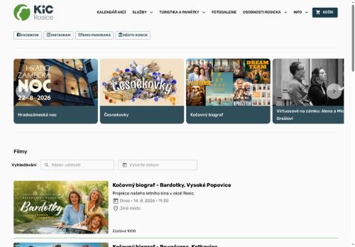 Zobrazit webové stránky Kulturní informační centrum Rosice