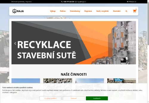 Zobrazit webové stránky  Naja servis s.r.o. - pobočka Bučovice