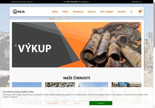 Zobrazit webové stránky  Naja servis s.r.o. - pobočka Bučovice