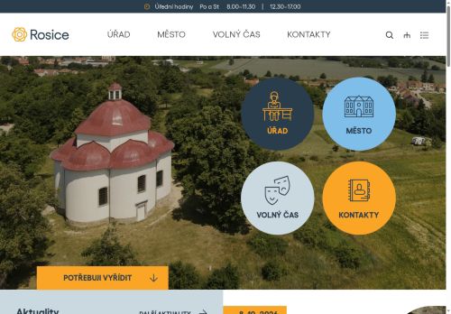 Zobrazit webové stránky Město Rosice