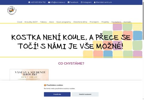 Zobrazit webové stránky Středisko volného času Rosice
