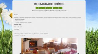 Zobrazit webové stránky Restaurace Hořice