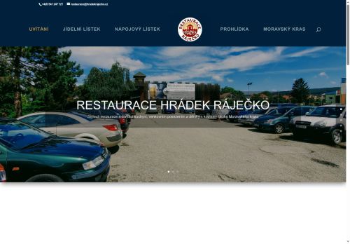 Zobrazit webové stránky Restaurace Hrádek Ráječko