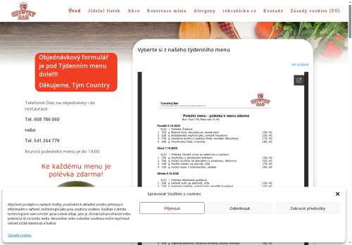 Zobrazit webové stránky Country Bar Kuřim