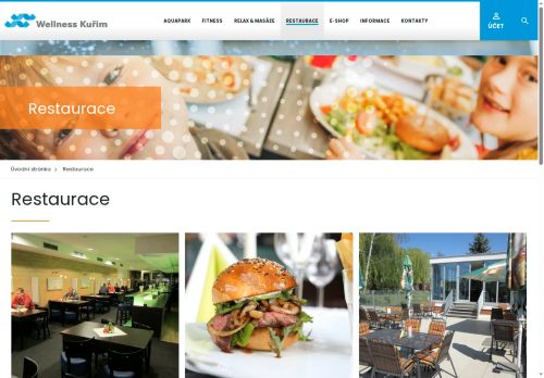 Zobrazit webové stránky Restaurace Wellness Kuřim