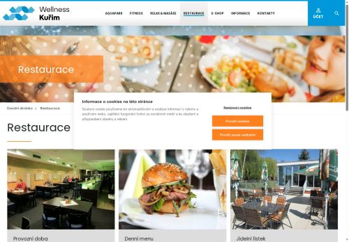 Zobrazit webové stránky Restaurace Wellness Kuřim