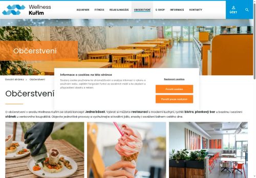 Zobrazit webové stránky Restaurace Wellness Kuřim