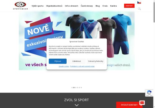 Zobrazit webové stránky Bison Sportswear, s.r.o.