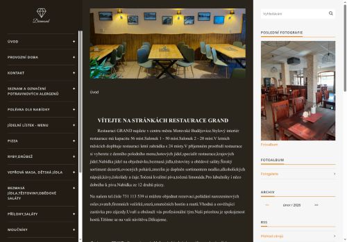 Zobrazit webové stránky Restaurace Grand