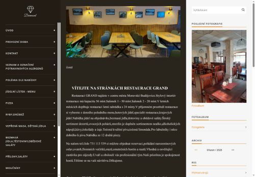 Zobrazit webové stránky Restaurace Grand