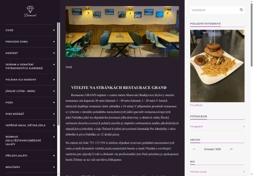 Zobrazit webové stránky Restaurace Grand