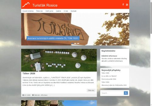 Zobrazit webové stránky Turisťák Rosice