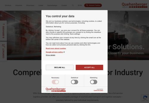 Quehenberger Transport & Logistics CZE s.r.o. nabízí práci na pozici Řidiči MKD v obci Praha