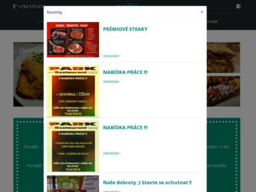 Restaurace Park Pohořelice
