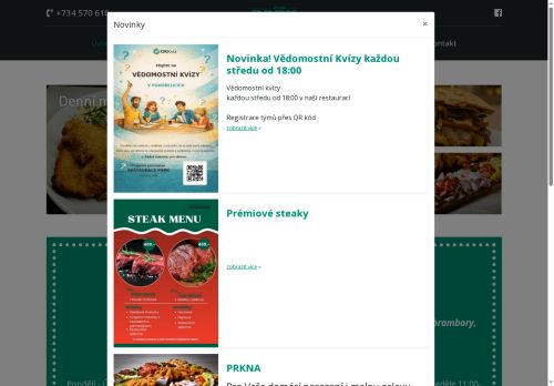 Zobrazit webové stránky Restaurace Park Pohořelice