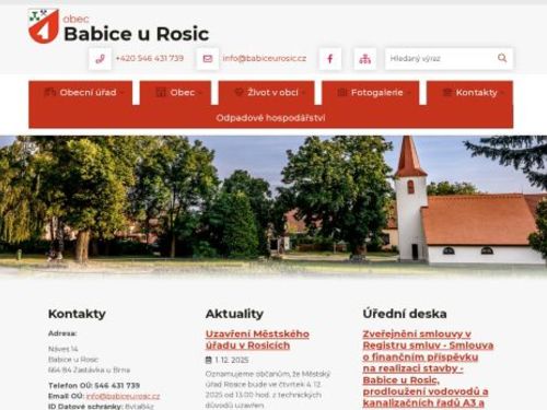 Obecní úřad Babice u Rosic