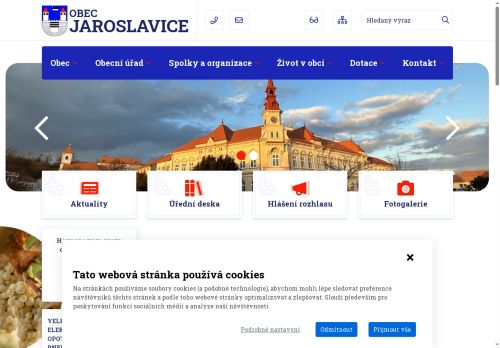 Zobrazit webové stránky Obecní úřad Jaroslavice