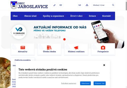 Zobrazit webové stránky Obecní úřad Jaroslavice