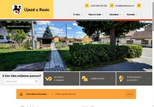 Zobrazit webové stránky Obecní úřad Újezd u Rosic
