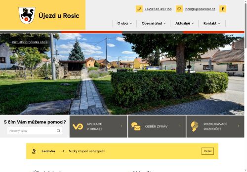 Zobrazit webové stránky Obecní úřad Újezd u Rosic