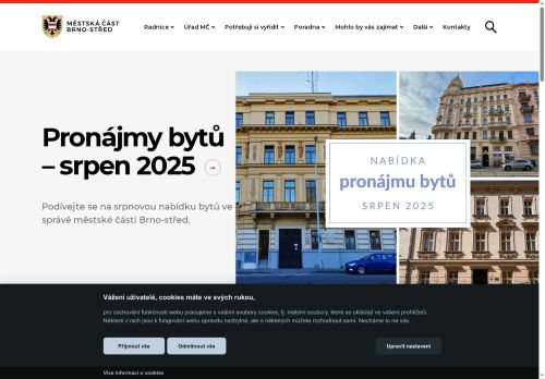 Statutární město Brno nabízí práci na pozici Referent/ka přestupkového oddělení v obci Brno
