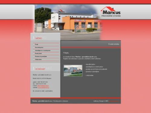 Markus - provádění staveb s.r.o.