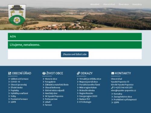 Obecní úřad Vysoké Popovice