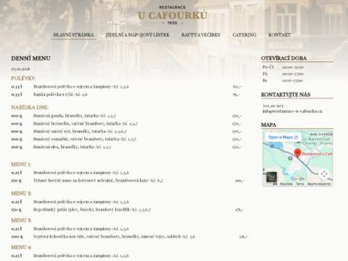 Restaurace u Cafourků