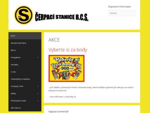 Čerpací stanice B.C.S.