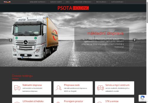 PSOTA transport s.r.o. nabízí práci na pozici Řidič tahačů   m/ž v obci Znojmo