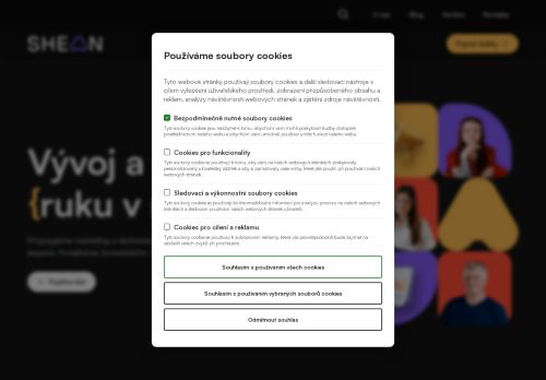 Zobrazit webové stránky Shean s.r.o.