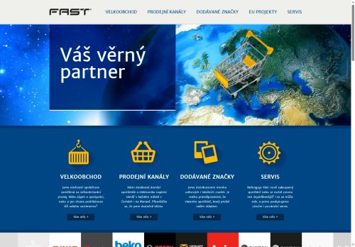 FAST ČR, a.s. nabízí práci na pozici Skladník VZV a RETRAK (m+ž) v obci Jirny