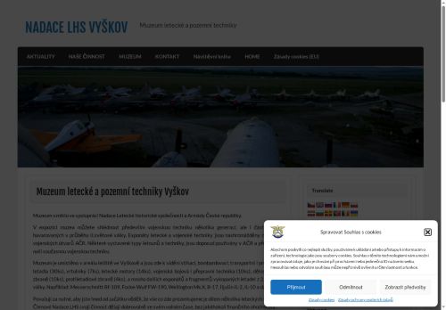 Zobrazit webové stránky Nadace LHS Vyškov