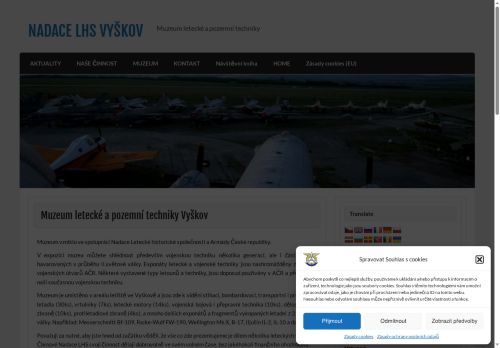 Zobrazit webové stránky Nadace LHS Vyškov