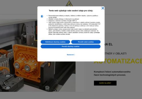Webové stránky NEUMAN EL,spol. s r.o., Kuřim