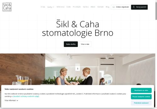 Šikl & Caha stomatologie s.r.o. nabízí práci na pozici pedostomatolog v obci Brno