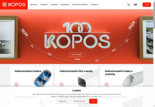 Zobrazit webové stránky KOPOS Kolín a.s.
