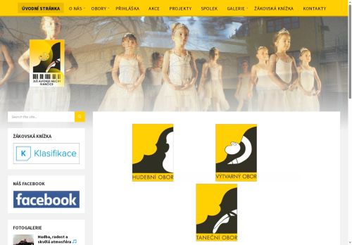 Zobrazit webové stránky Základní umělecká škola A. Muchy