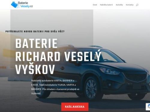 Autobaterie Richard Veselý Vyškov