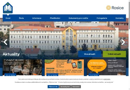 Zobrazit webové stránky Základní škola Rosice