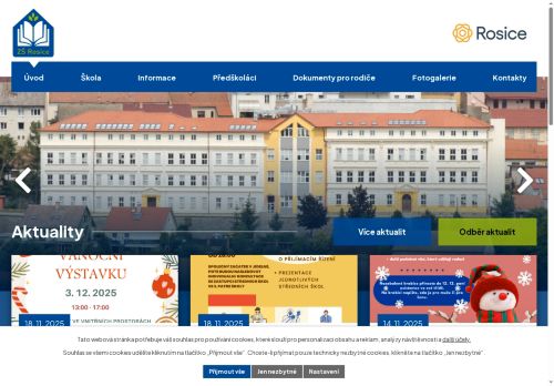 Zobrazit webové stránky Základní škola Rosice