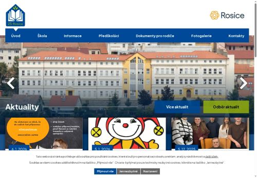 Zobrazit webové stránky Základní škola Rosice